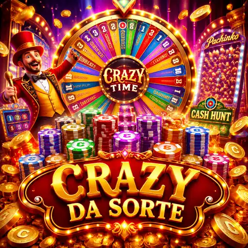 Roda de bônus do game show Crazy Time